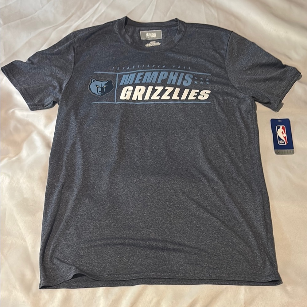 NBA Memphis Grizzlies Dark Gray T-Shirt